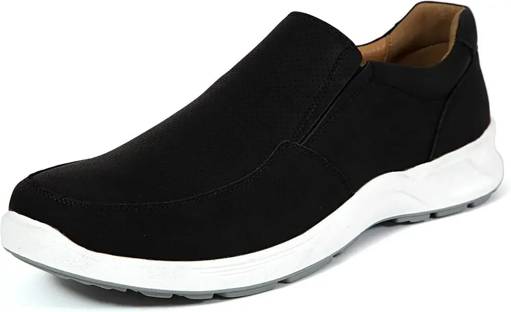 New In Box Deer Stags Men's Bentley Loafer, Black/White, 8M NIB